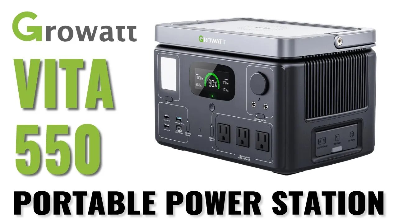 Growatt Vita 550 Portable Power Station