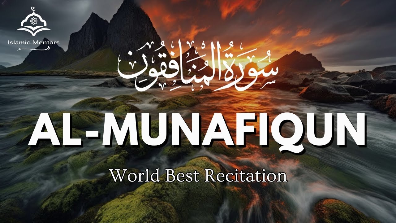 Surah Al Munafiqun (سورة المنافقون) || Beautiful Recitation | Omar Hisham Al Arabi | Islamic Mentors