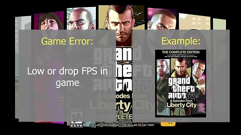 How to fix: Low FPS when playing GTA IV