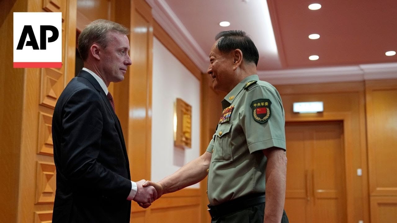 US National Security Adviser Jake Sullivan meets top Chinese general in Beijing