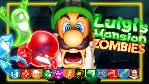 LUIGIS MANSION in Call of Duty - Black Ops 3 Zombies FT @Zedikris