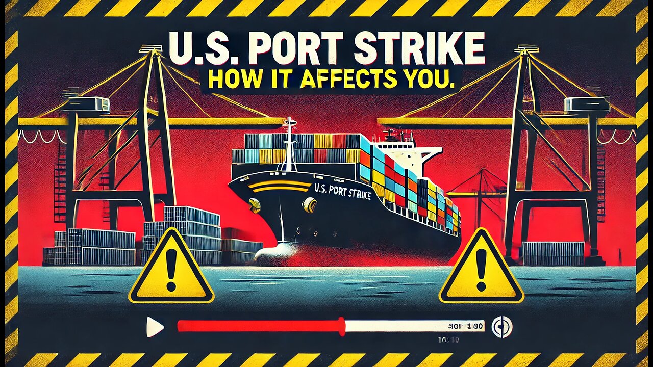 How the U.S. Port Strike Could Impact Your Daily Life | Economic Effects Explained