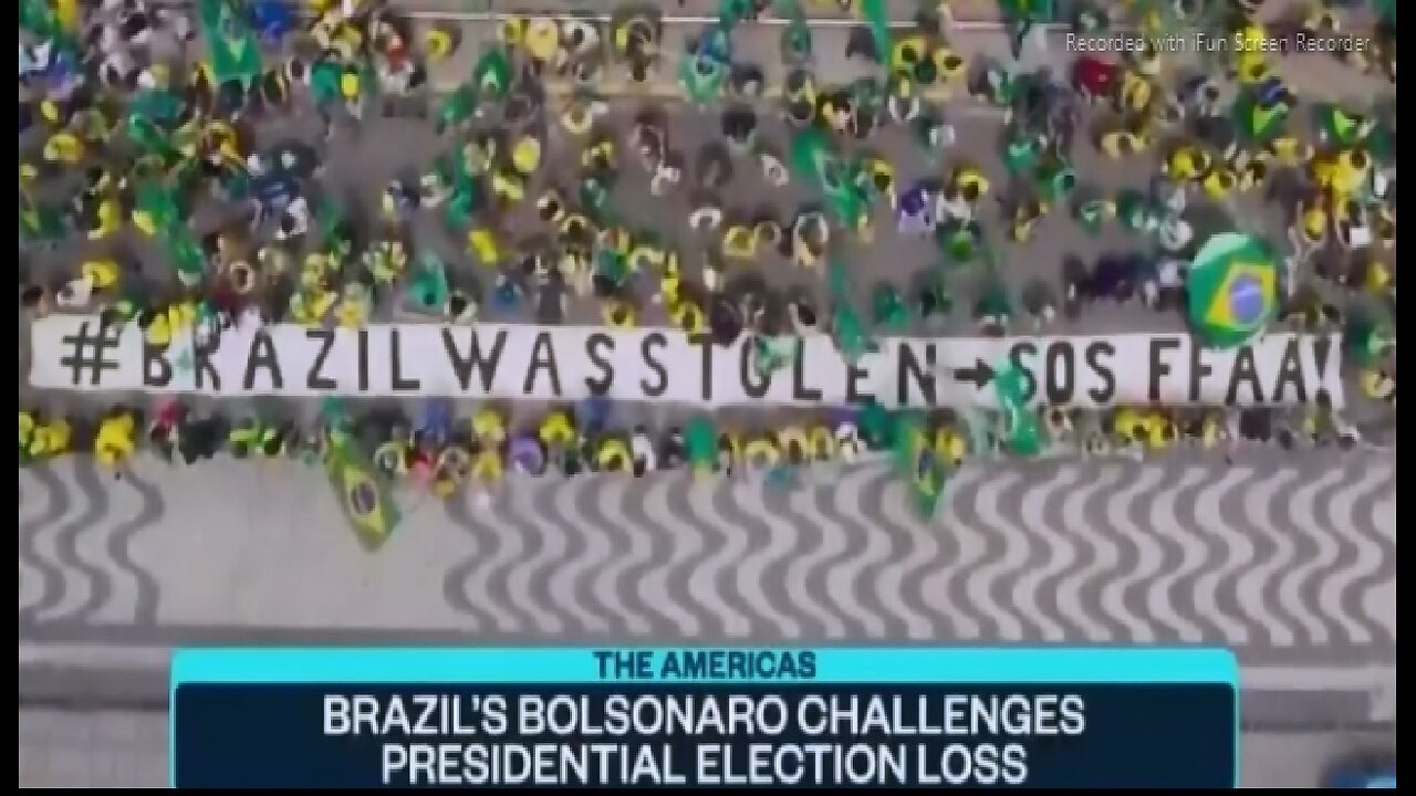 THERE IS NO SUCH THING AS (AN ELECTION) TOO BIG TO RIG - BRAZIL 2022 ELECTION - ULTRA MAGA PARTY - 7 mins.