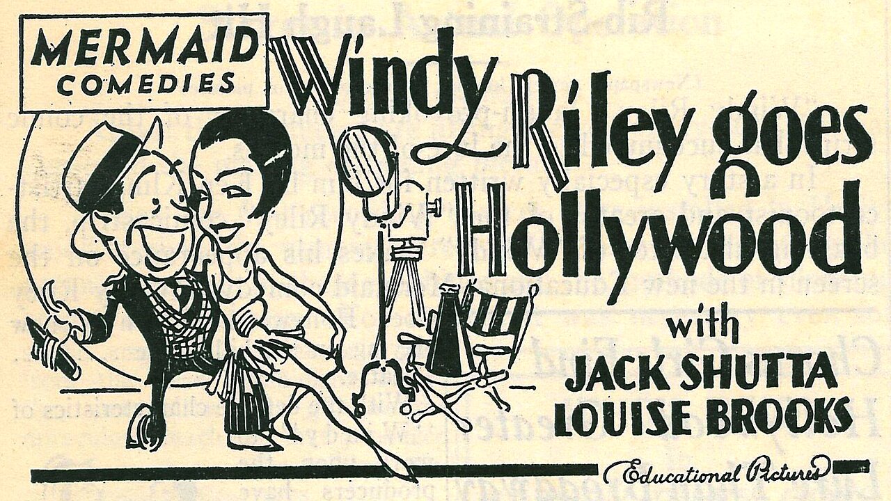 Wichita's Louise Brooks in "Windy Riley Goes Hollywood" (1931)