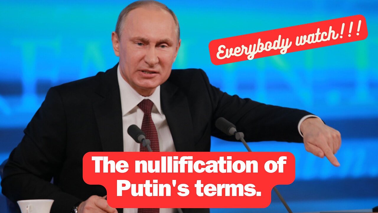 The nullification of Putin's terms.