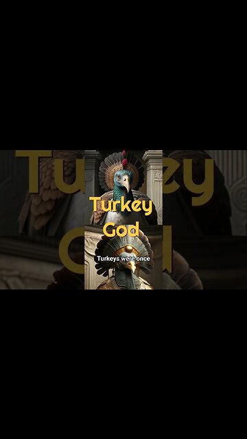 Turkeys were once worshipped like gods #shorts #youtubeshorts #shortsfeed #facts #didyouknow #viral