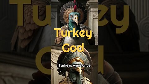 Turkeys were once worshipped like gods #shorts #youtubeshorts #shortsfeed #facts #didyouknow #viral