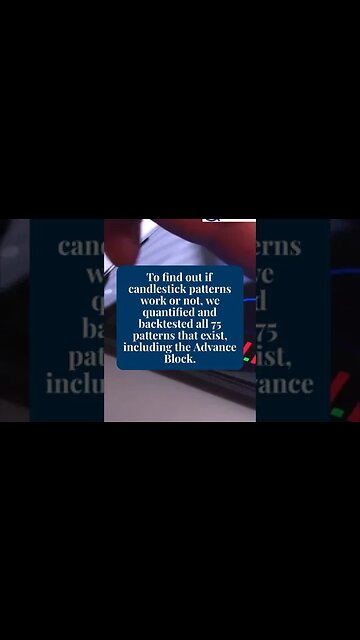 The Advance Block Candlestick Pattern (Backtest and Rules)