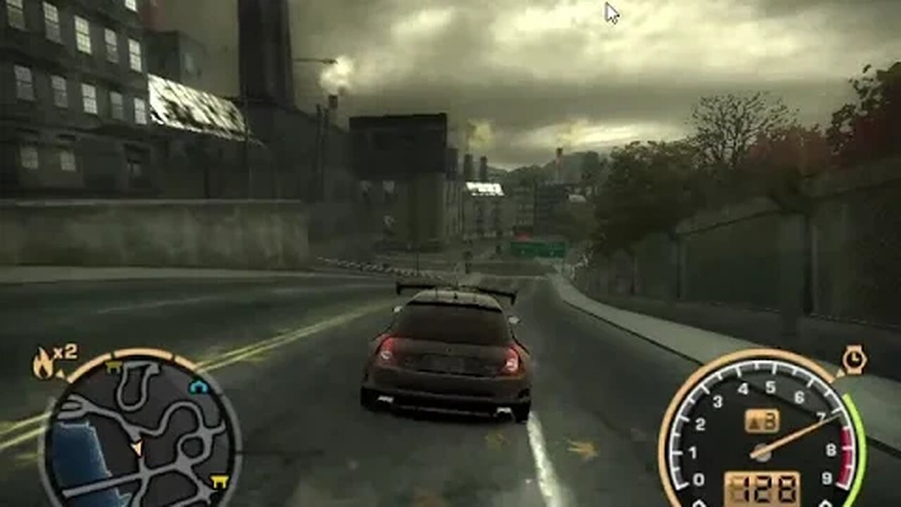 Need For Speed 2005 Blacklist 10 speed Camera Test 225 Km/h Required Speed Meter.