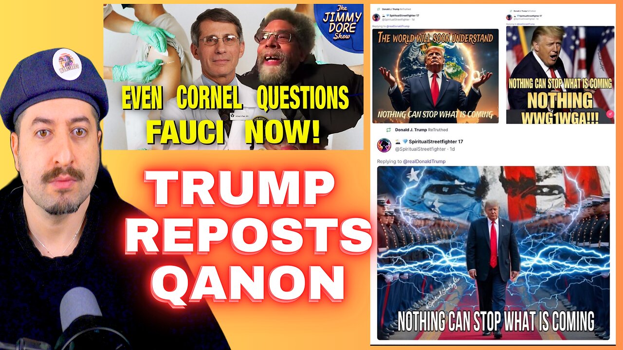 Donald Trump Retweets Qanon Posts / Woketard Clips