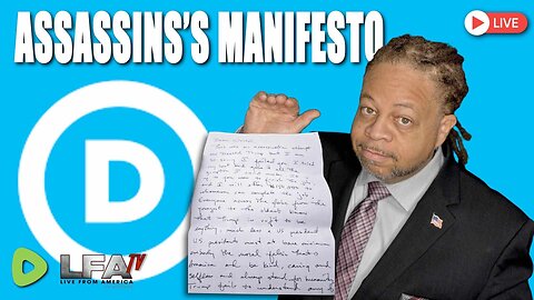 ASSASSINS’S MANIFESTO | CULTURE WARS 9.23.24 6pm EST