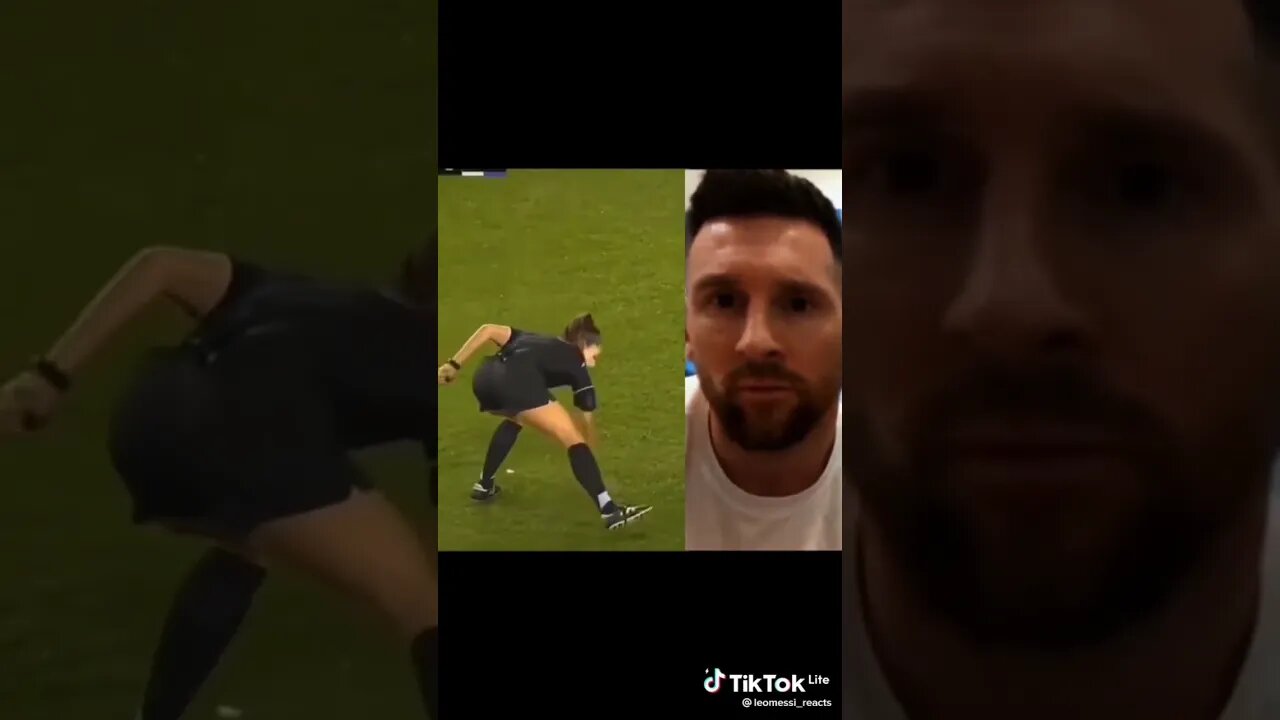 Messi reaction #shorts #football