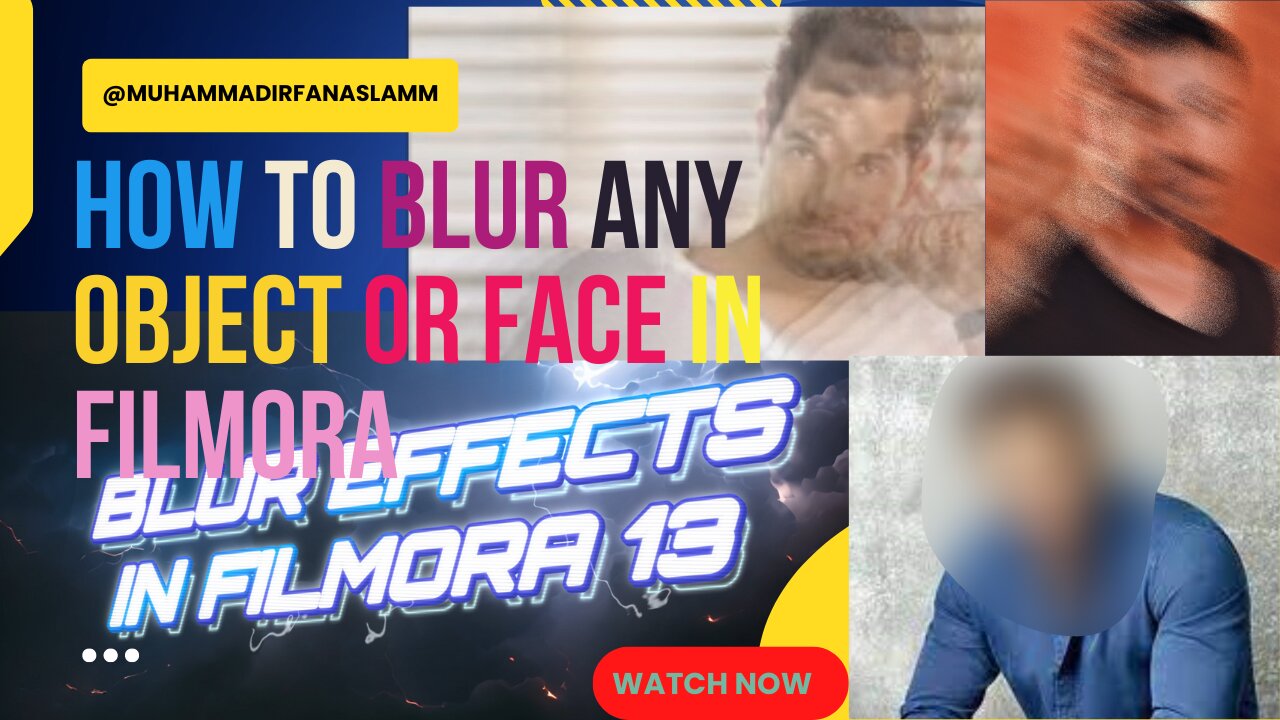 How to Blur Face in Filmora | Background Blur | Gaussian Blur | Blur any part of Video