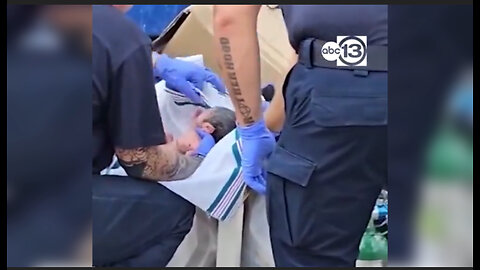 💔 A newborn baby was recovered from a dumpster in Houston, Texas. He survived