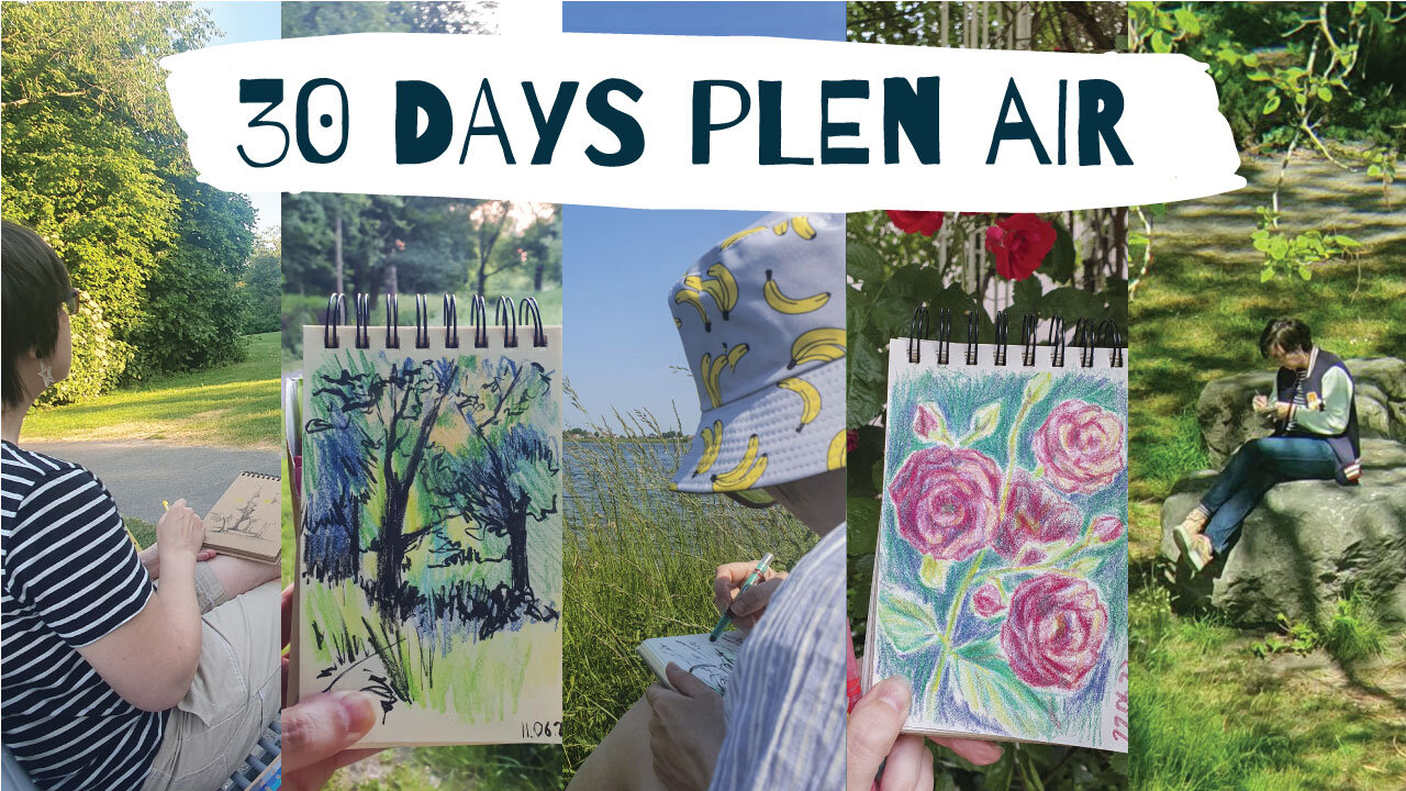 30 Days of PLEIN AIR Challenge and How to do it