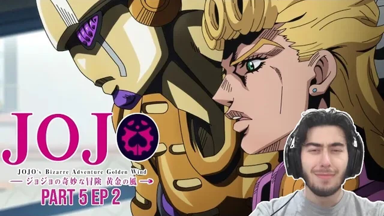 GANG-STAR💀 | JJBA Part 5: Golden Wind Ep 2 | REACTION