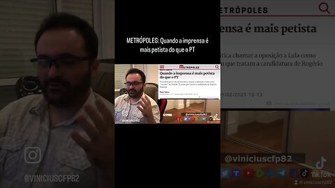 METRÓPOLES: Quando a imprensa é mais petista do que o PT P1