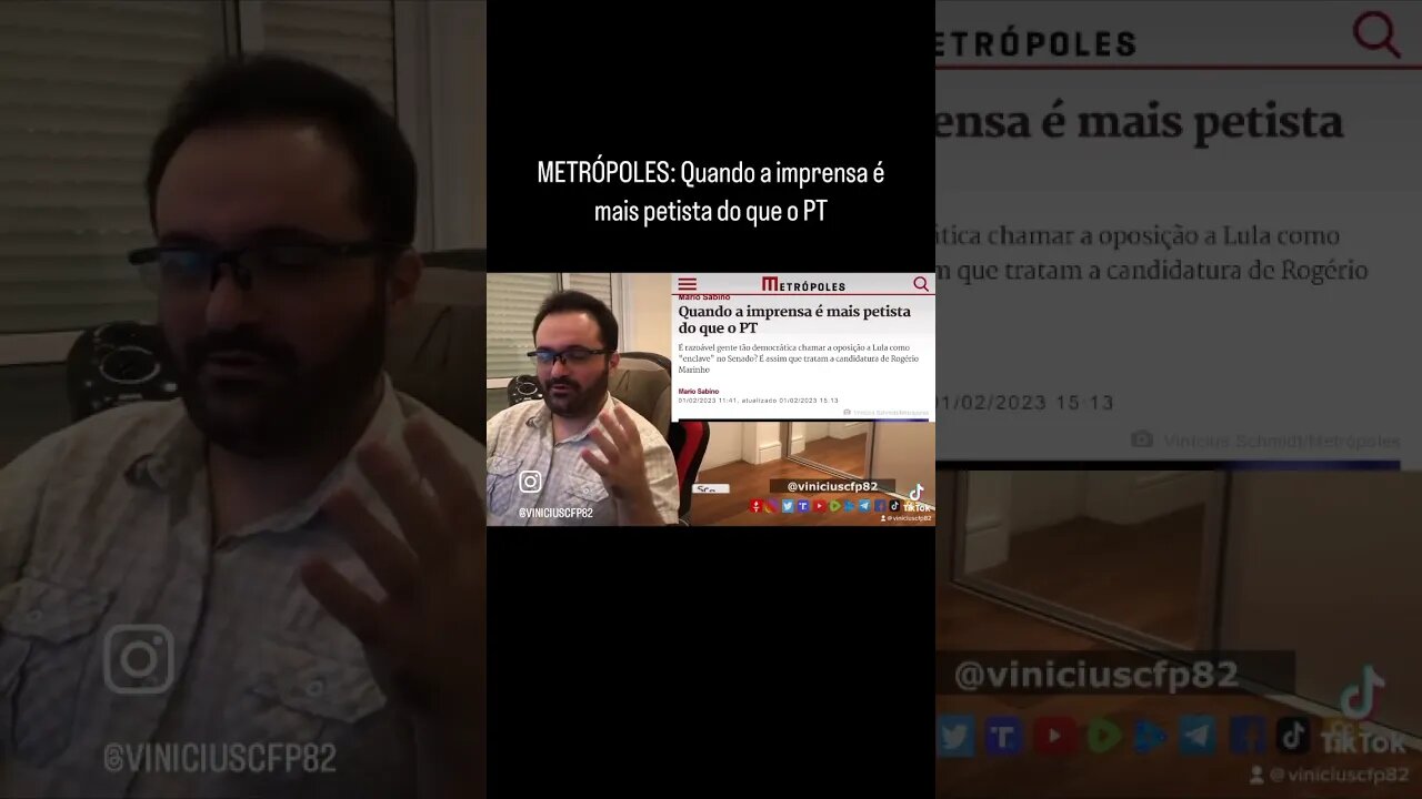 METRÓPOLES: Quando a imprensa é mais petista do que o PT P1