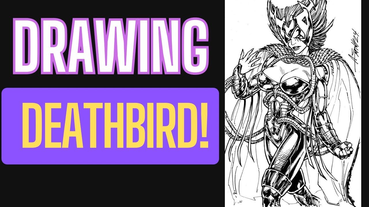 Time-Lapse Drawing DEATHBIRD!