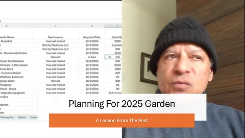 Planning For 2025 Garden. A Lesson From The Past