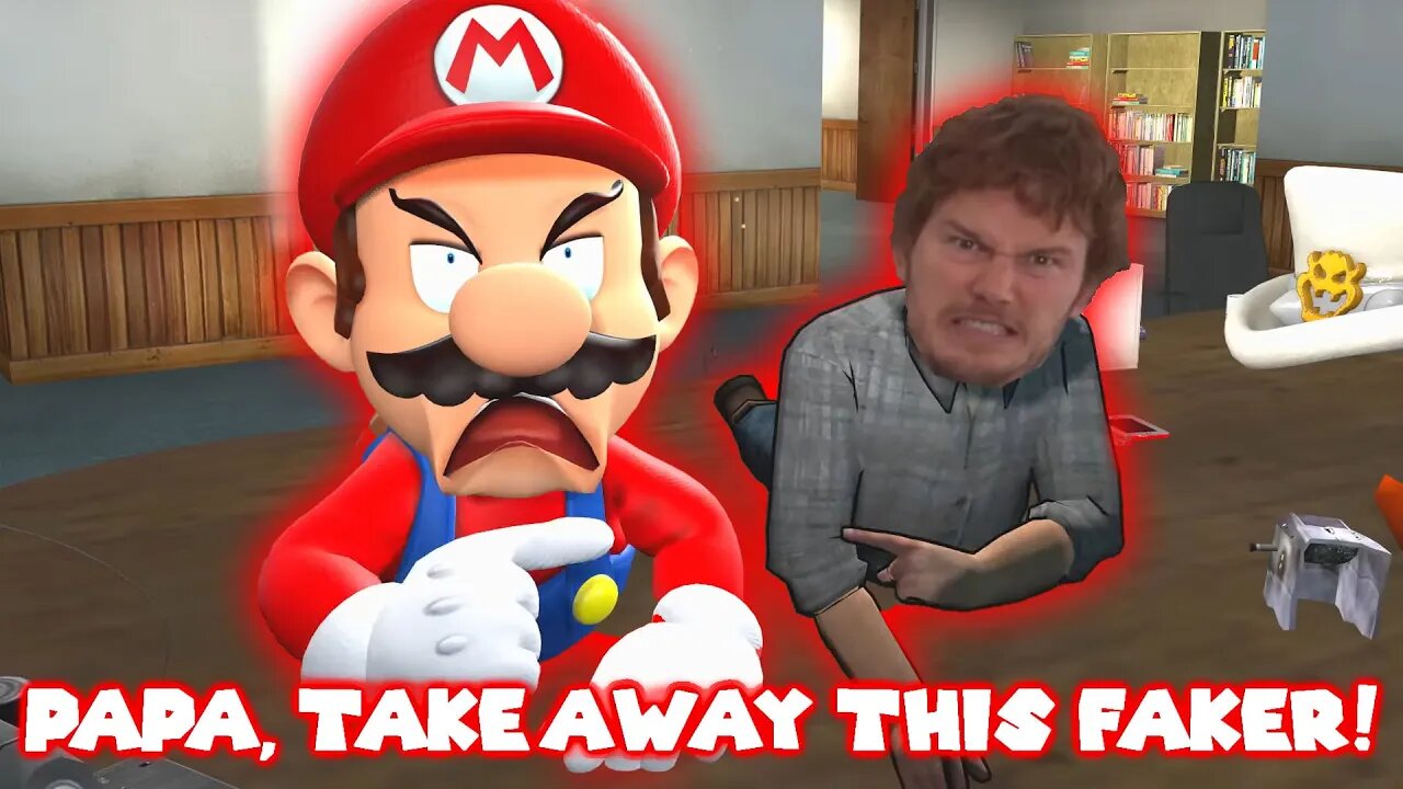 Mario vs Chris Pratt