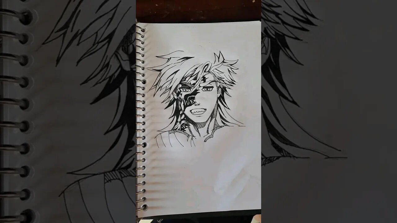 TUTORIAL MENGGAMBAR ANIME || HERCULES || #short