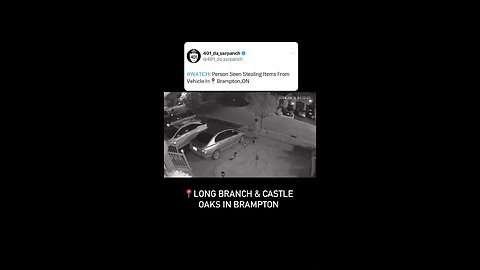 Carjacking in Brampton Ontario