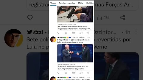 Comentarios ficam ocultos no Twitter | #Ozzinformados #PoliticaBrasil #shorts