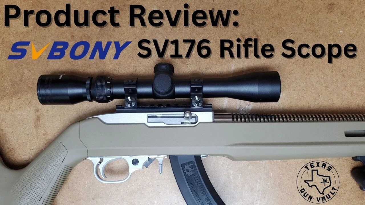 Product Review: SVBony SV176 Rifle Scope