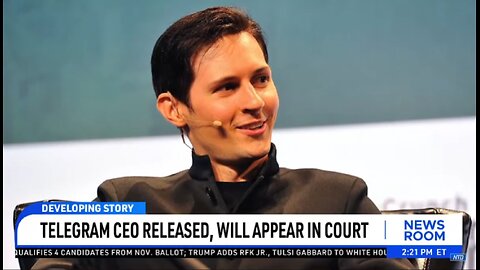 TELEGRAM CEO RELEASED, WILL APPEAR IN COURT