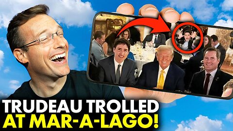 Trudeau Hysterically TROLLED At Mar-a-Lago by Trump in Humiliation Ritual | Trump BREAKS Canada 🇨🇦