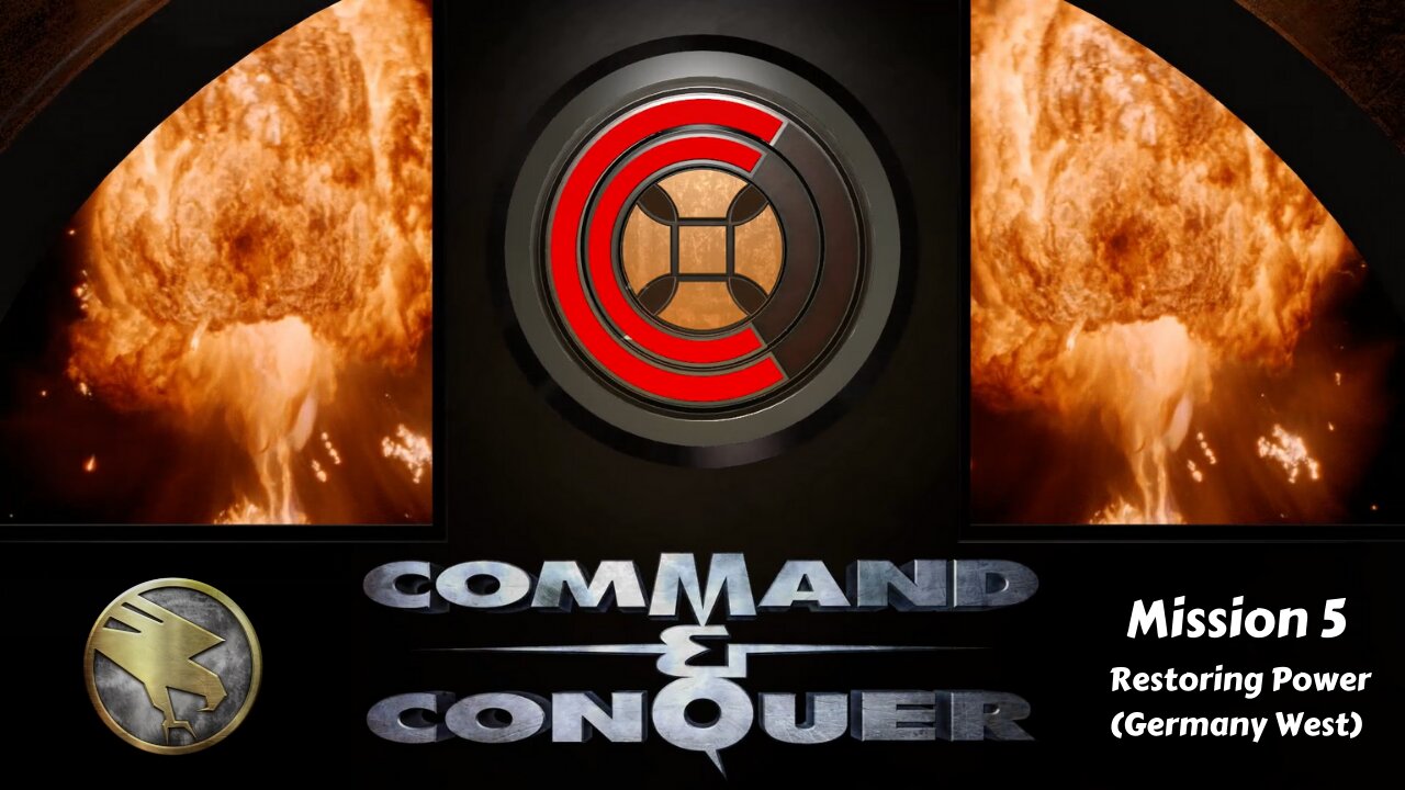 Command & Conquer Remastered GDI - Mission 5 - Restoring Power (Germany West)