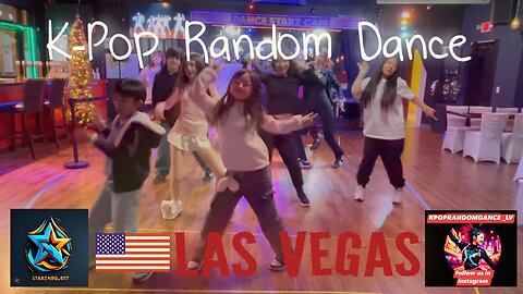 K-Pop Random Dance Las Vegas Dance Starz Cafe (11-30-24) Round 1