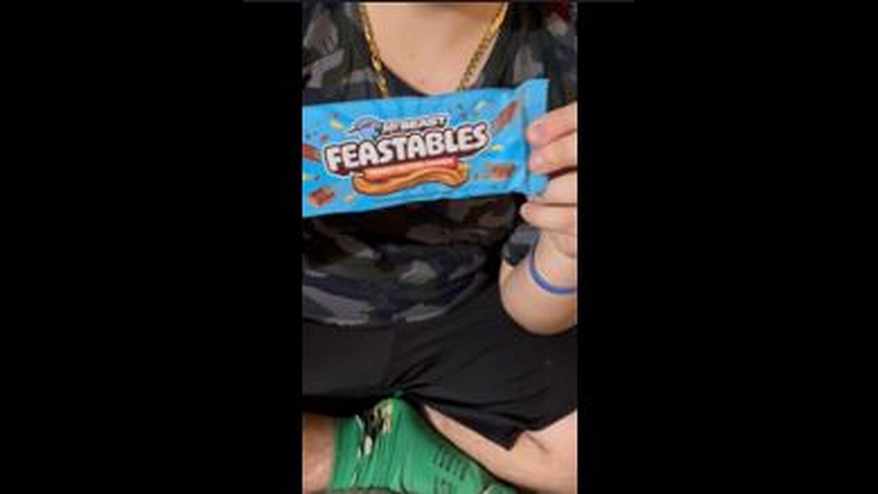 Mr Beast Feastables Peanut Butter Crunch #food