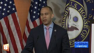 MOMENTS AGO: Rep. Hakeem Jeffries holding news conference...