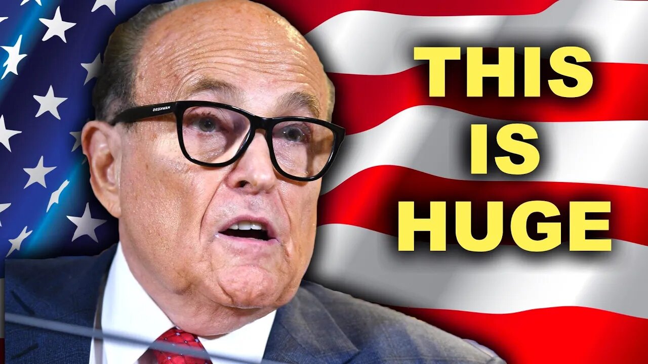 BREAKING: RUDY GIULIANI JUST SHOCKED THE WORLD!
