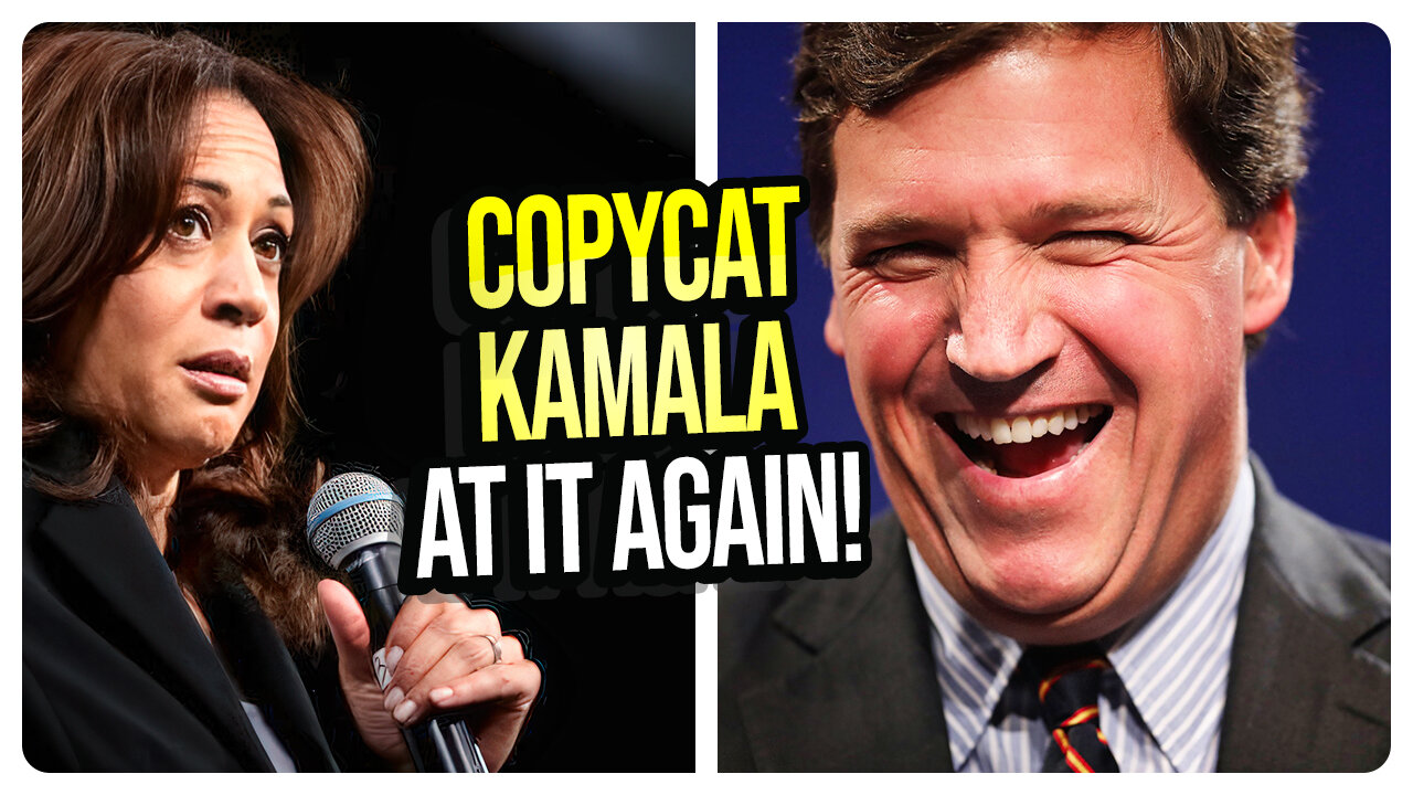 Copycat Kamala Harris FAKES Letter from Tucker Carlson on Second Amendment? Viva Frei Vlawg