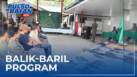 Ilang lokal na pamahalaan ng Maguindanao del Sur, nag-turnover ng mga armas sa militar