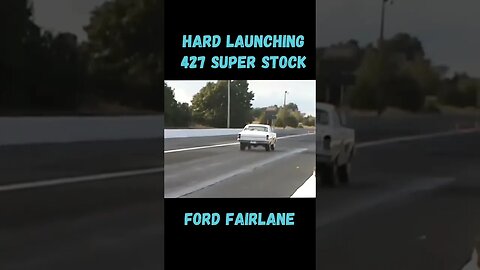 Hard Launching 427 Super Stock Ford Fairlane! #shorts