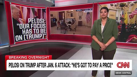 Pelosi PERSECUTES Trump in hours after ralley--"got to make him pay"--invents insurrection to punish supporters