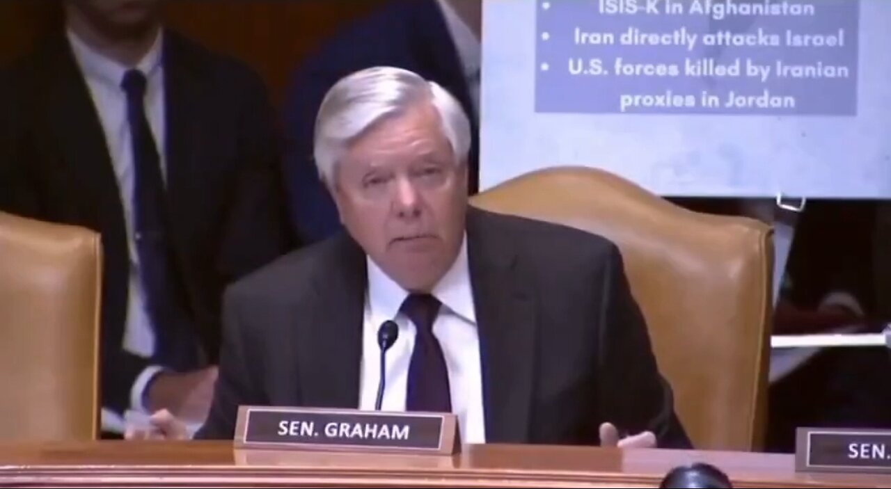 Sen Lindsey Graham GRILLS Defense Secretary On Military Aid To Israel