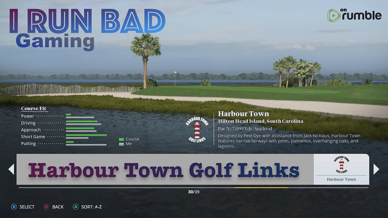 PGATour: Harbour Town... Sometimes Less Is More.