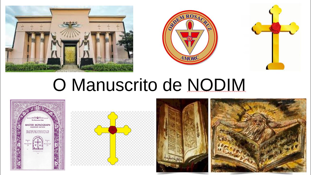 Ordem Rosacruz e o Manuscrito de Nodim - Live de 23 09 2024