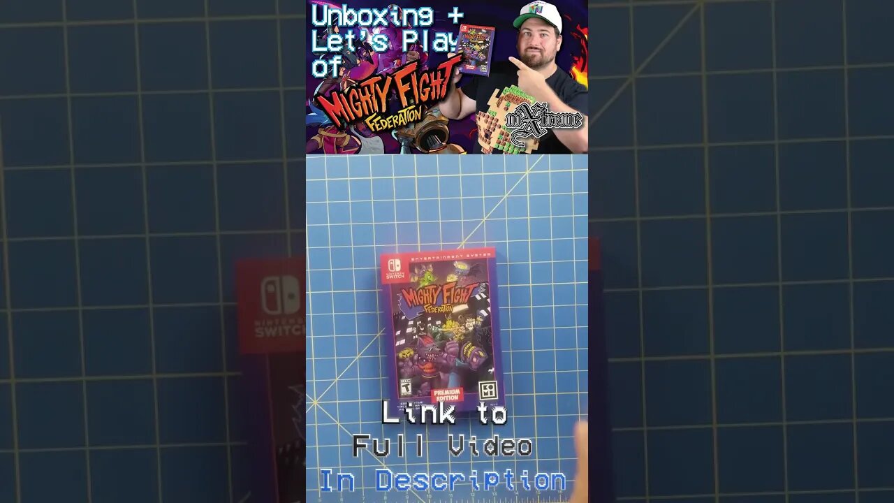 Unboxing + Let's Play of Mighty Fight Federation on the Nintendo Switch!