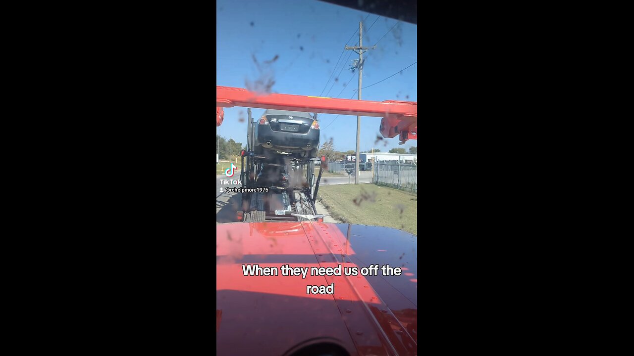 backed up traffic going to load