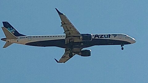 Embraer 195 PR-AUP coming from Belém do Pará to Fortaleza