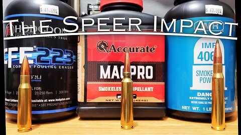 Speer Impact Meets Pressure!