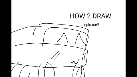 HOW 2 DRAW: epic car!!