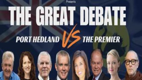 The Great Debate - Port Hedland vs The Premier | Malcolm Roberts