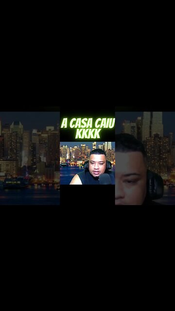 A CASA CAIU KKKKKKKKKK #shorts